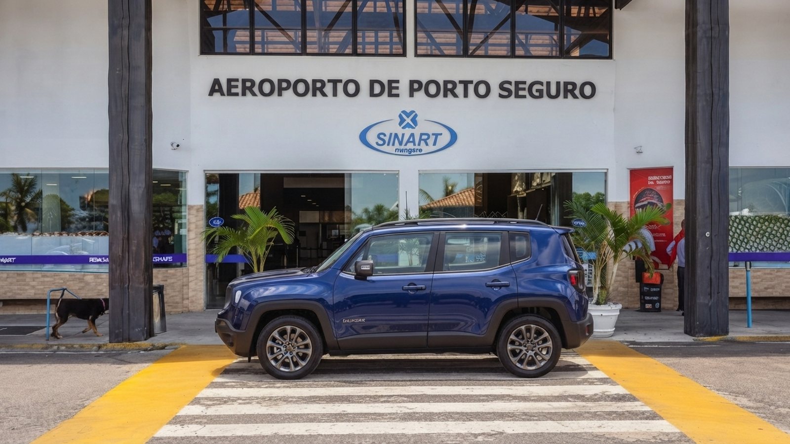 Aluguel de carro no Aeroporto de Porto Seguro