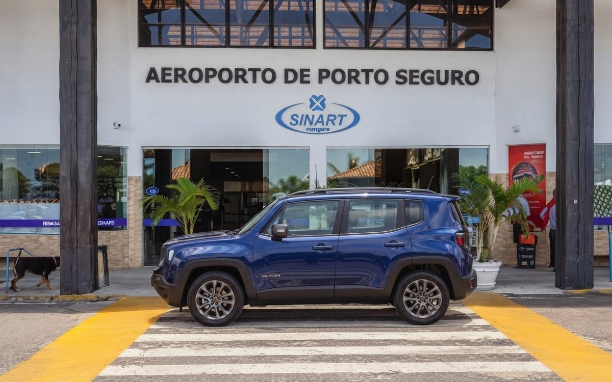 Aluguel de carro no Aeroporto de Porto Seguro
